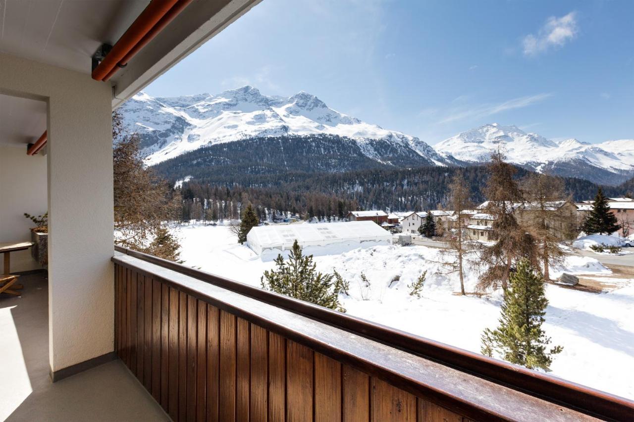 Spacious Apartment With Fantastic Alpine Panorama São Moritz Exterior foto